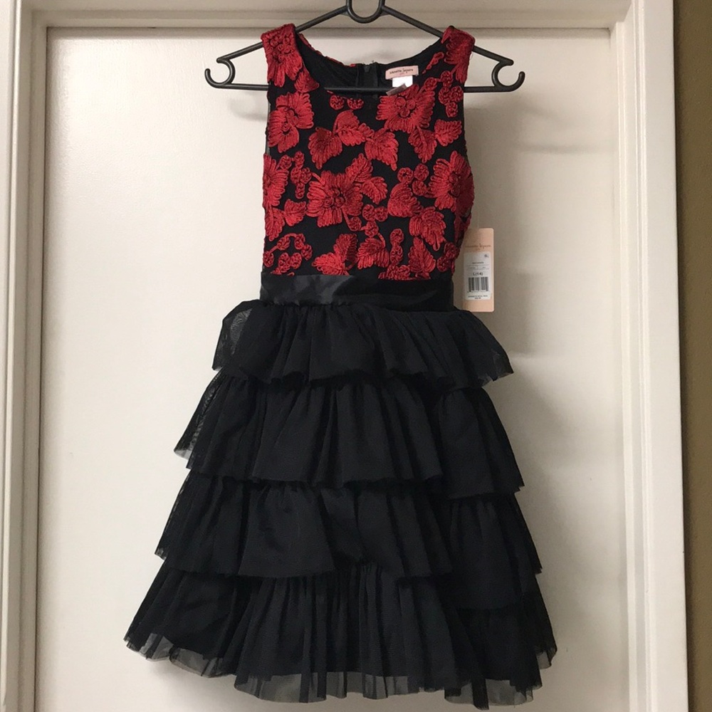 Nanette Lepore Soutache Bodice Party Dress